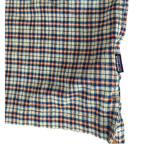 Patagonia A/C Shirt Button Up Plaid Short Sleeve Breathable Men's Size Large - Picture 3 of 8